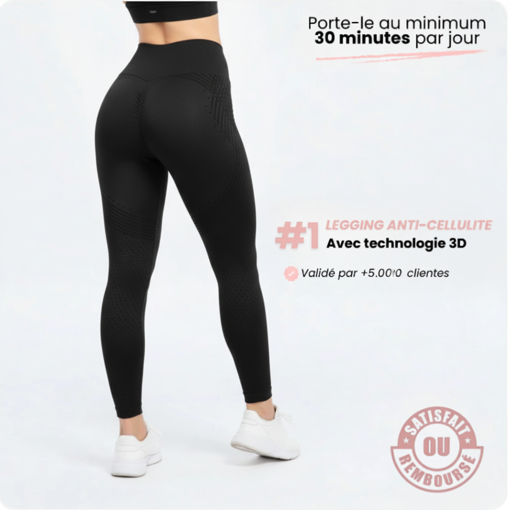 Legging 3D Mila - Galbe et Affine